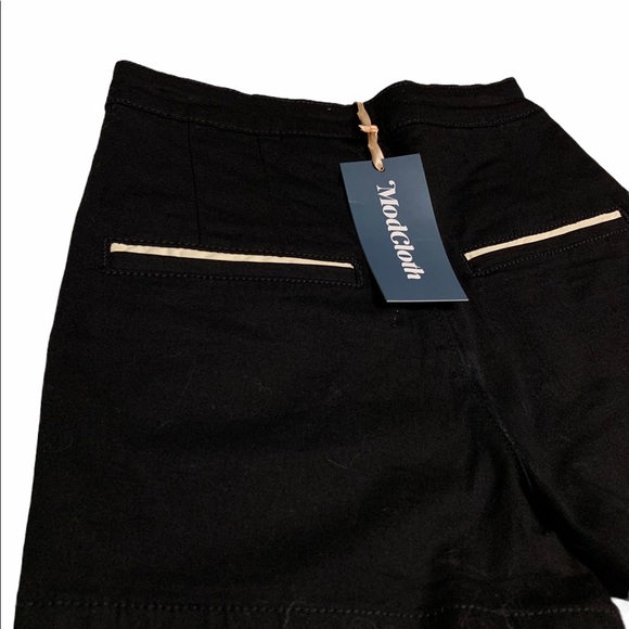 NWT ModCloth Black Outlined Delight Shorts - Picture 10 of 13